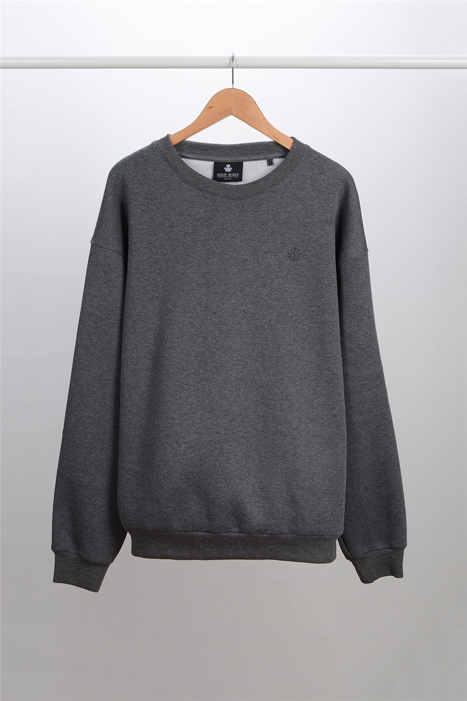 ADAM BOXESOversize O-Yaka Sweatshirt Alinda - Antrasit