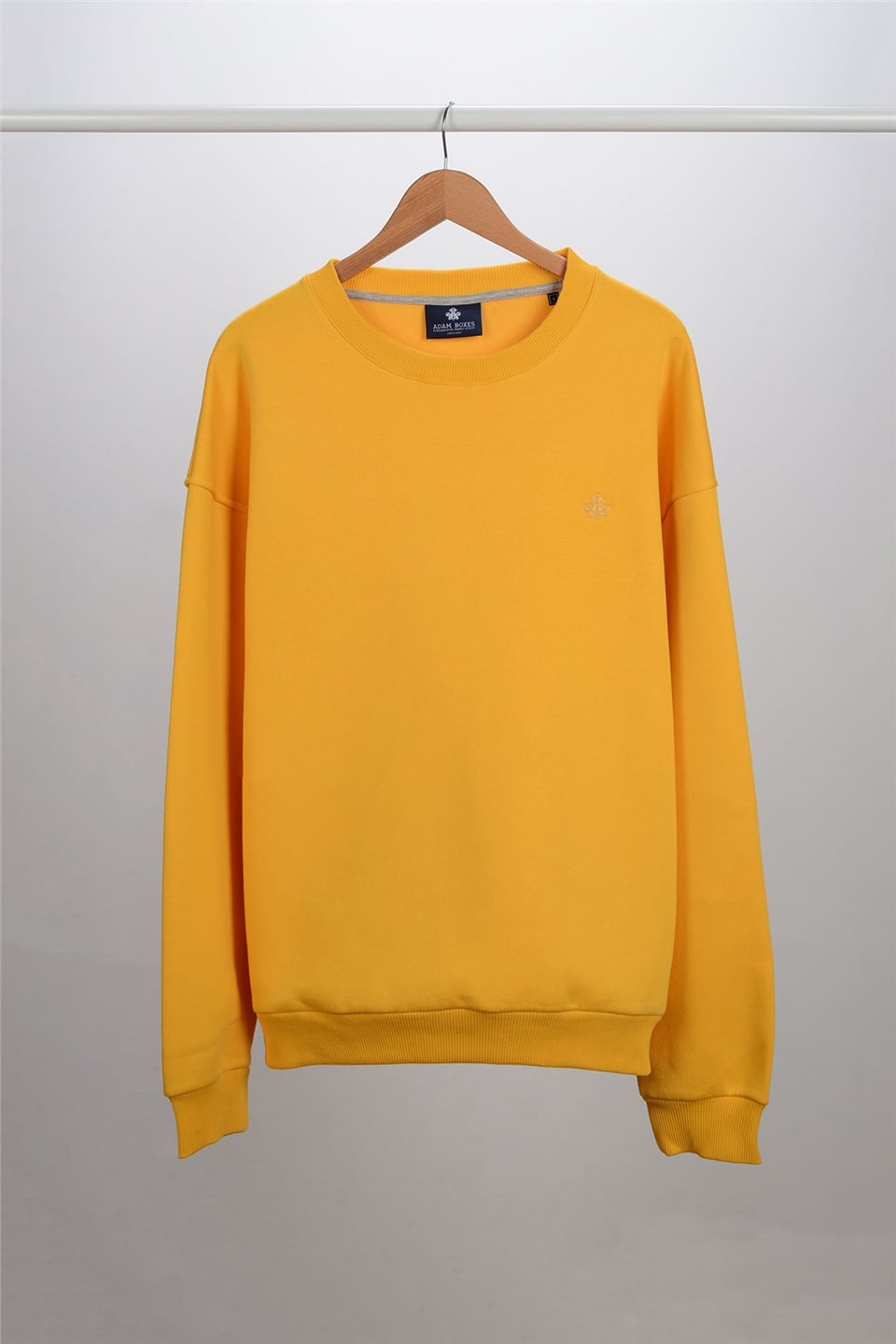 ADAM BOXESOversize O-Yaka Sweatshirt Alinda - Sarı