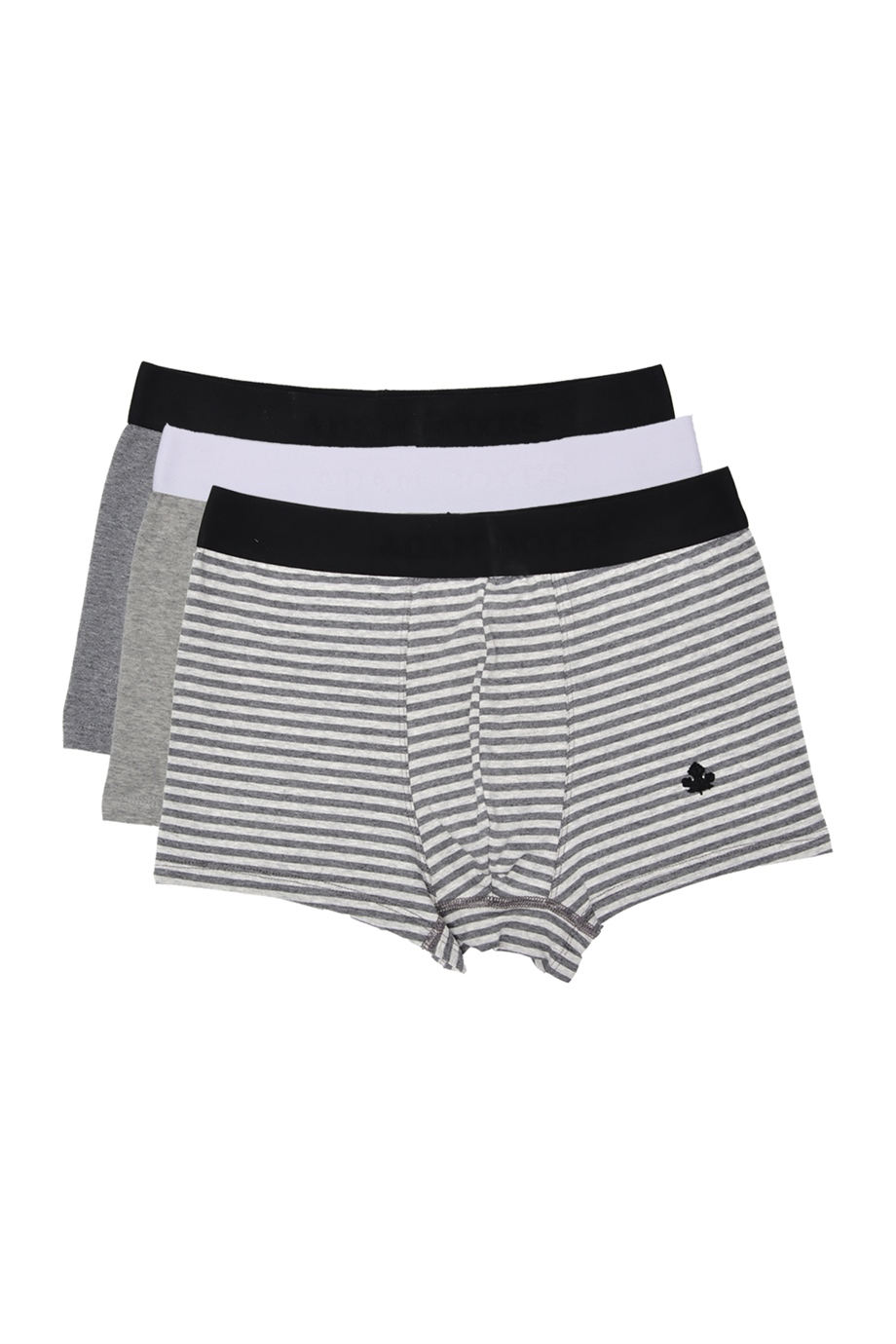 Boxer Trunk Cosy 
3'lü Paket - Gri, Antrasit, Gri Çizgili