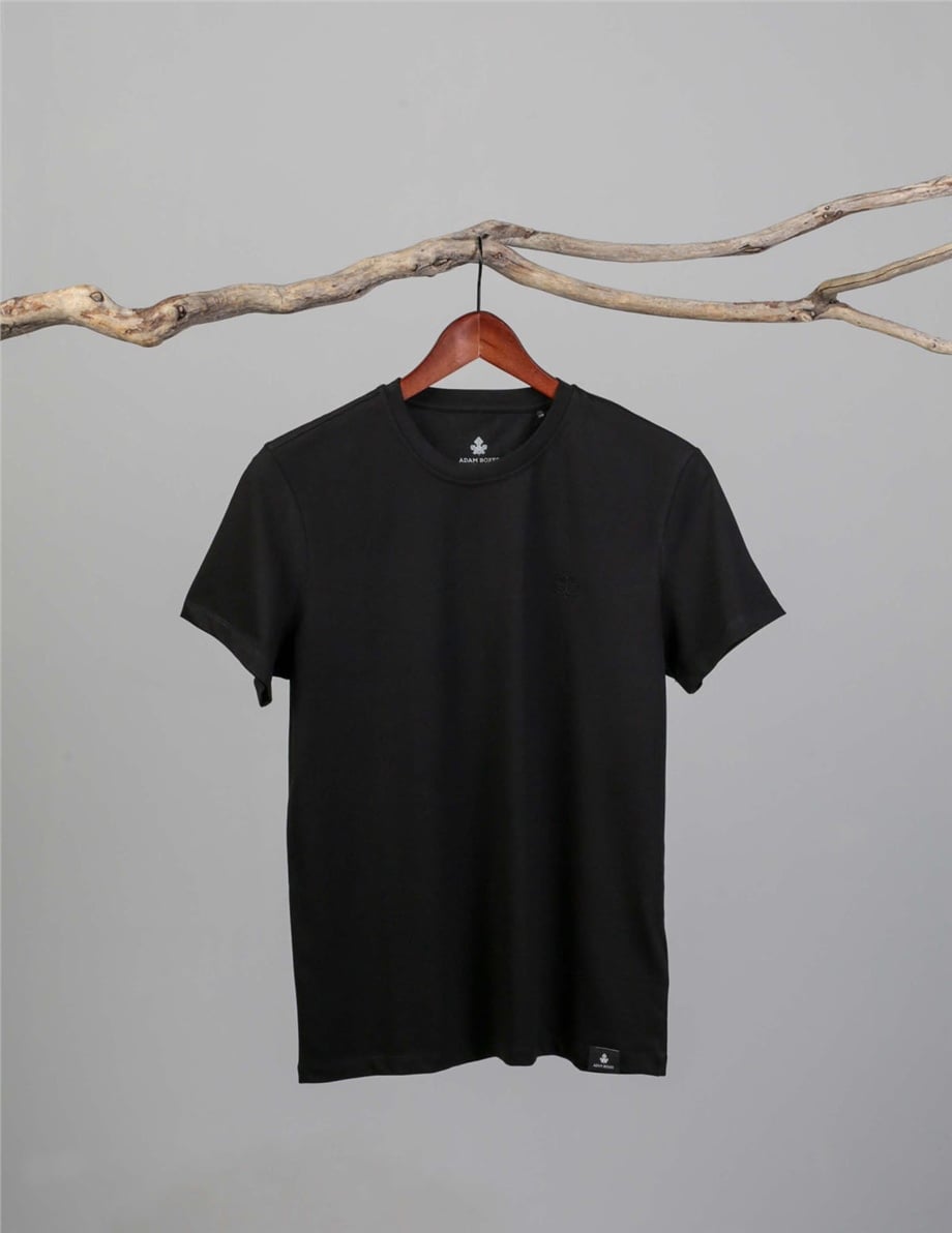O Yaka T-shirt Premier - Siyah