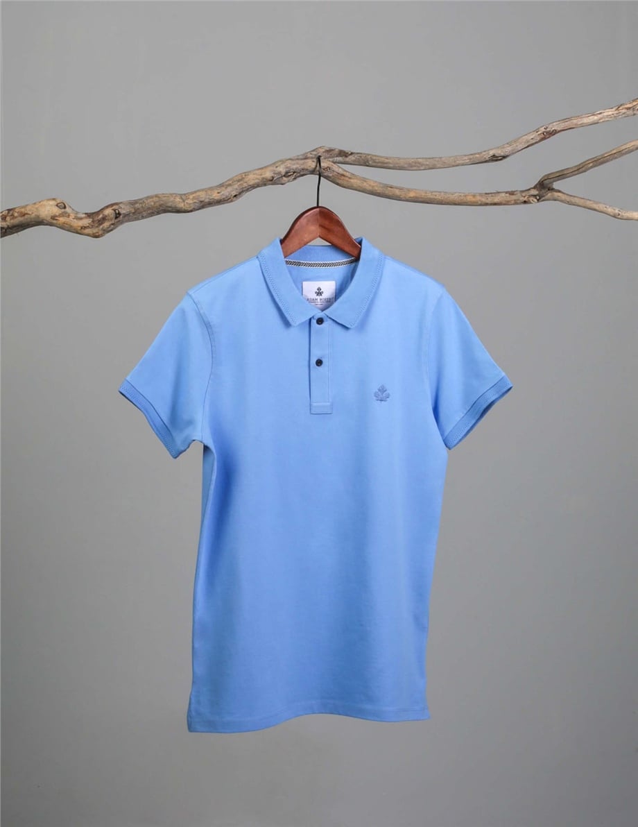 Polo Yaka T-shirt Essential - Açık Mavi