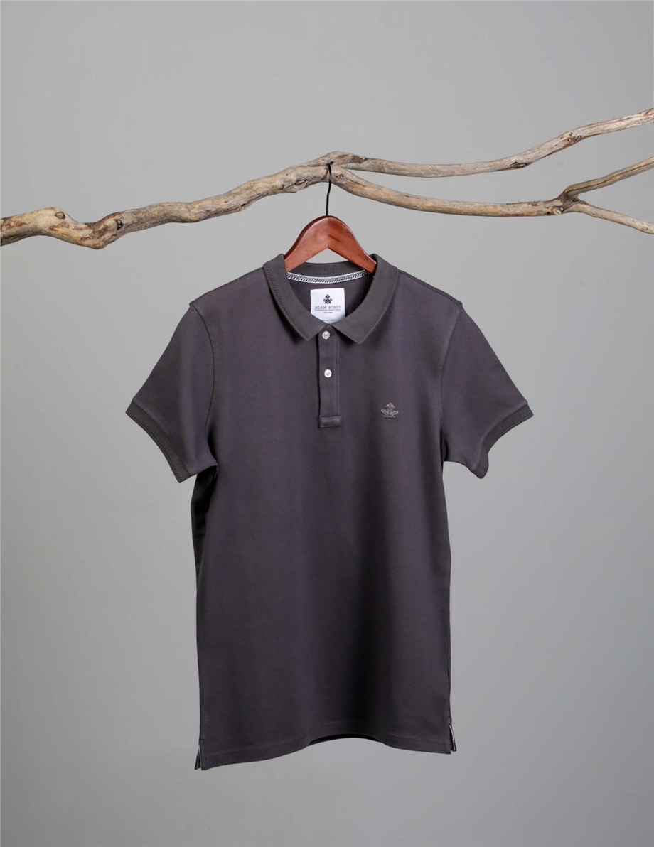 Polo Yaka T-shirt Essential - Antrasit