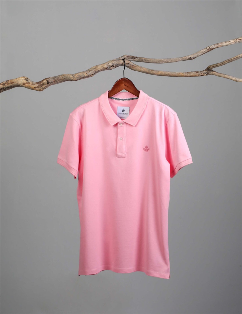 Polo Yaka T-shirt Essential - Pembe