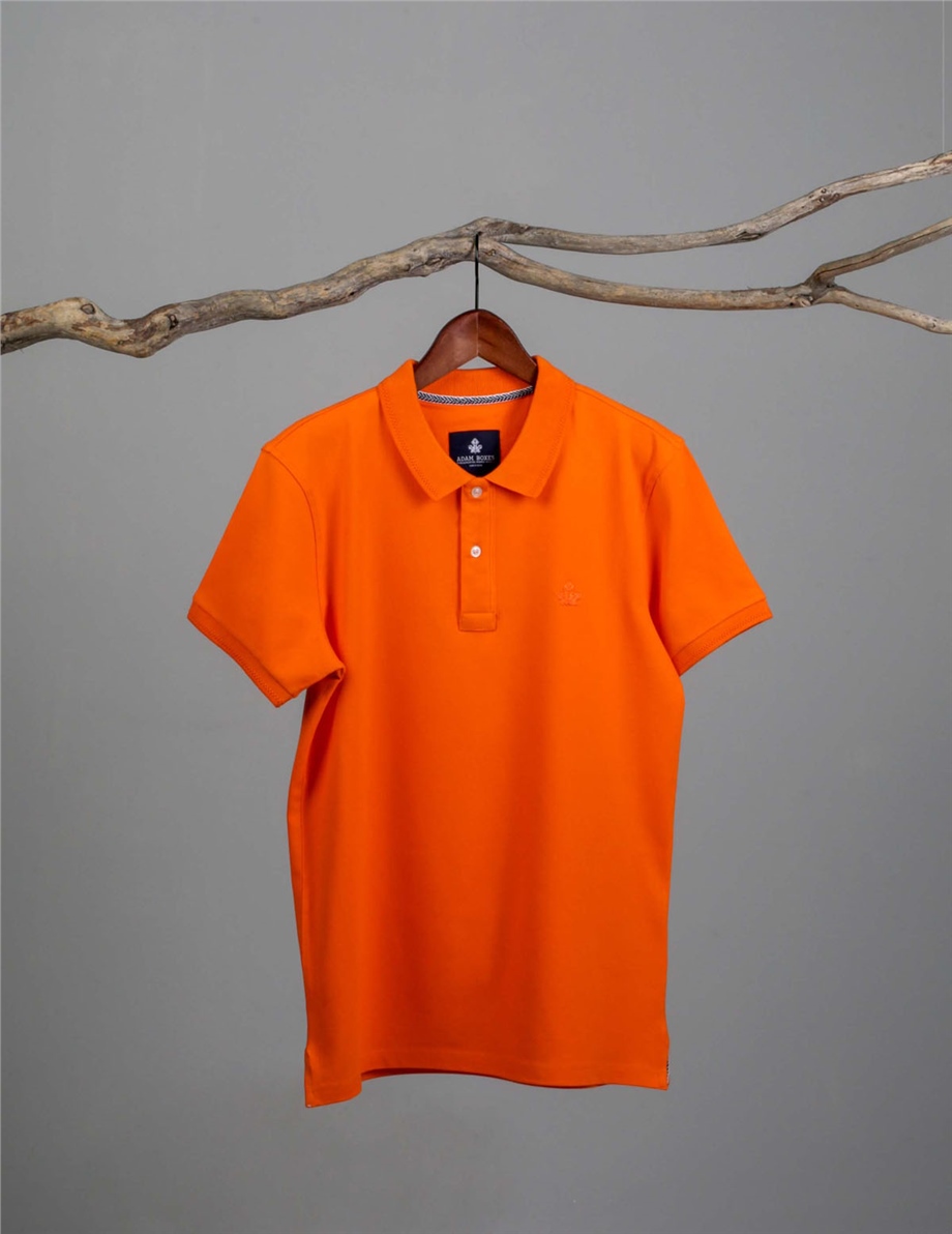 Polo Yaka T-shirt Essential - Turuncu