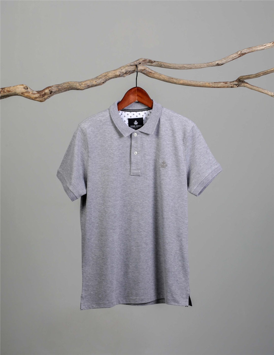 Polo Yaka T-shirt Tune - Gri