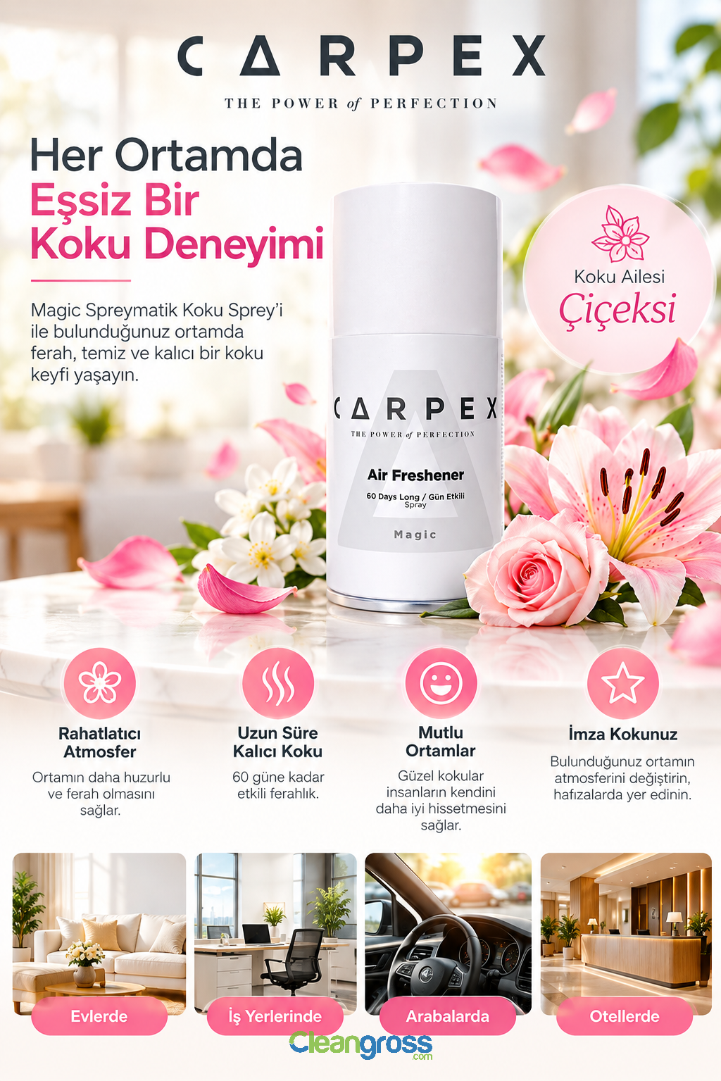 Carpex Magic Spreymatik Koku Sprey 250 ml