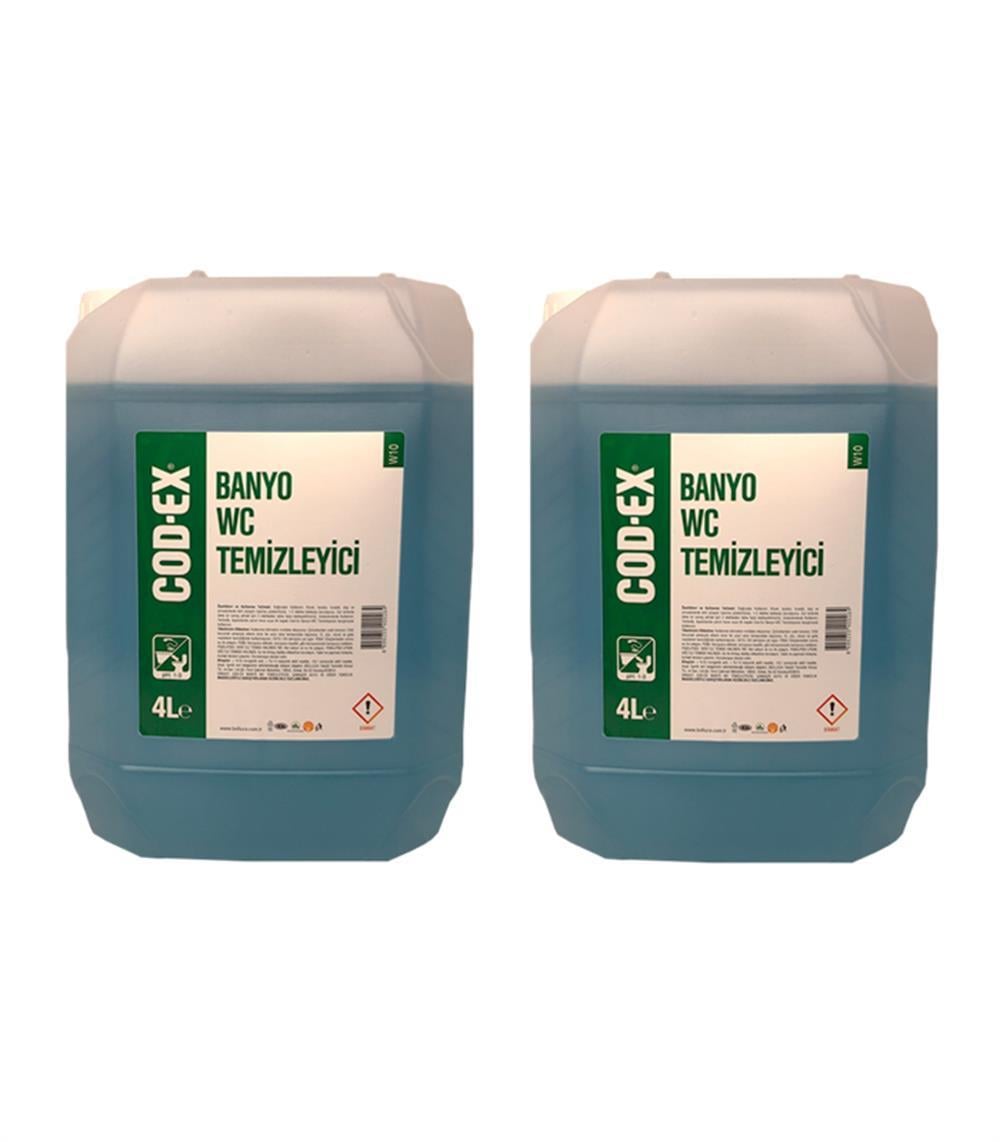COD-EX Banyo - Wc Temizleyici 4 L X 2 Adet