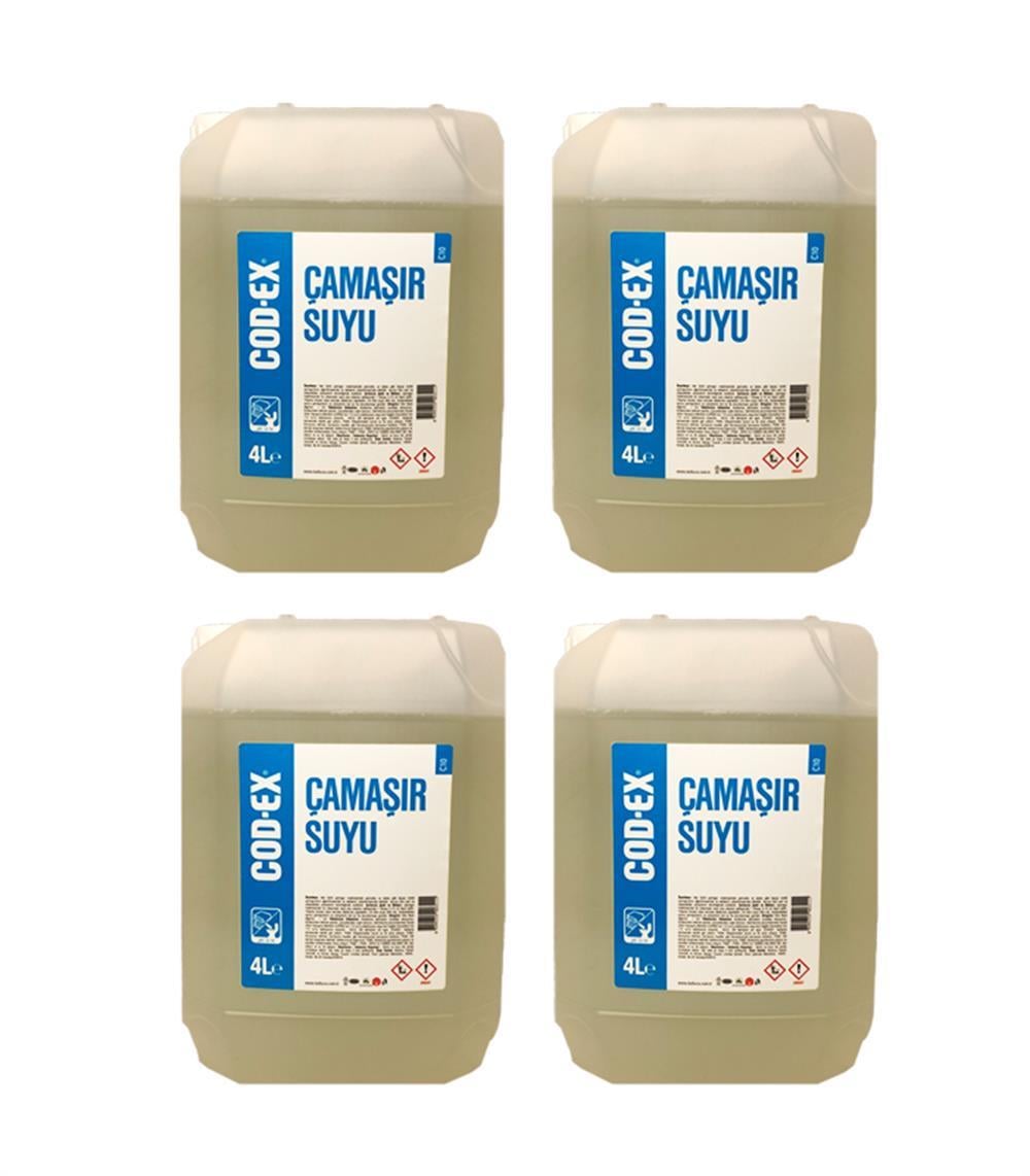 COD-EX Çamaşır Suyu 4 L X 4 Adet