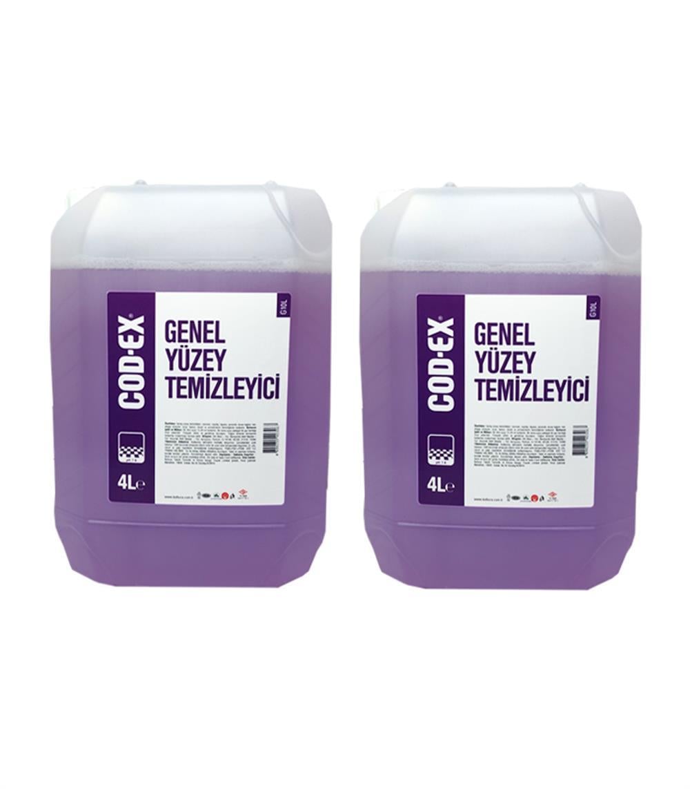 COD-EX Genel Yüzey Temizleyici Lavanta 4L X 2 Adet