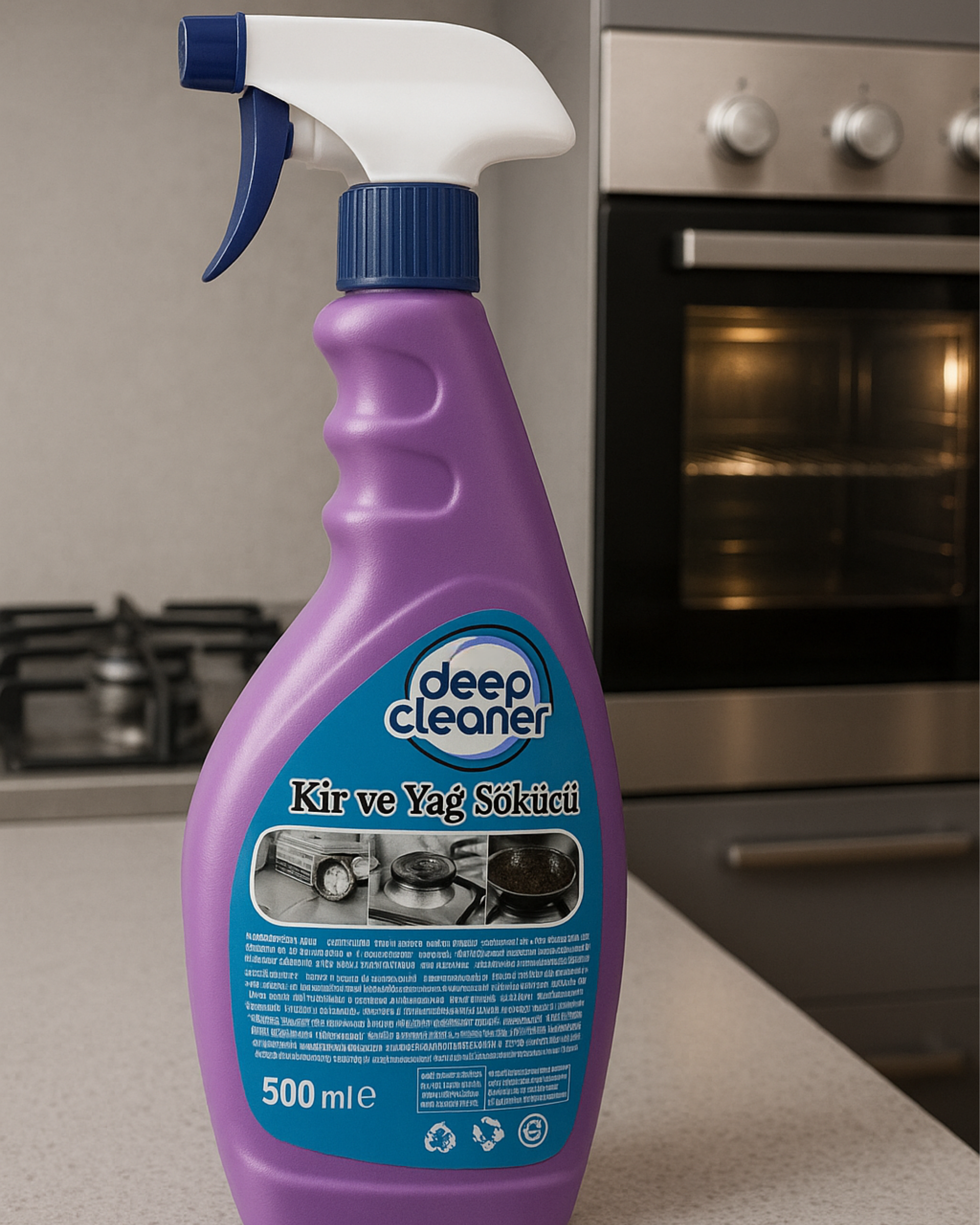 Deep Cleaner Kir Ve Yağ Sökücü Leylak 500 ml