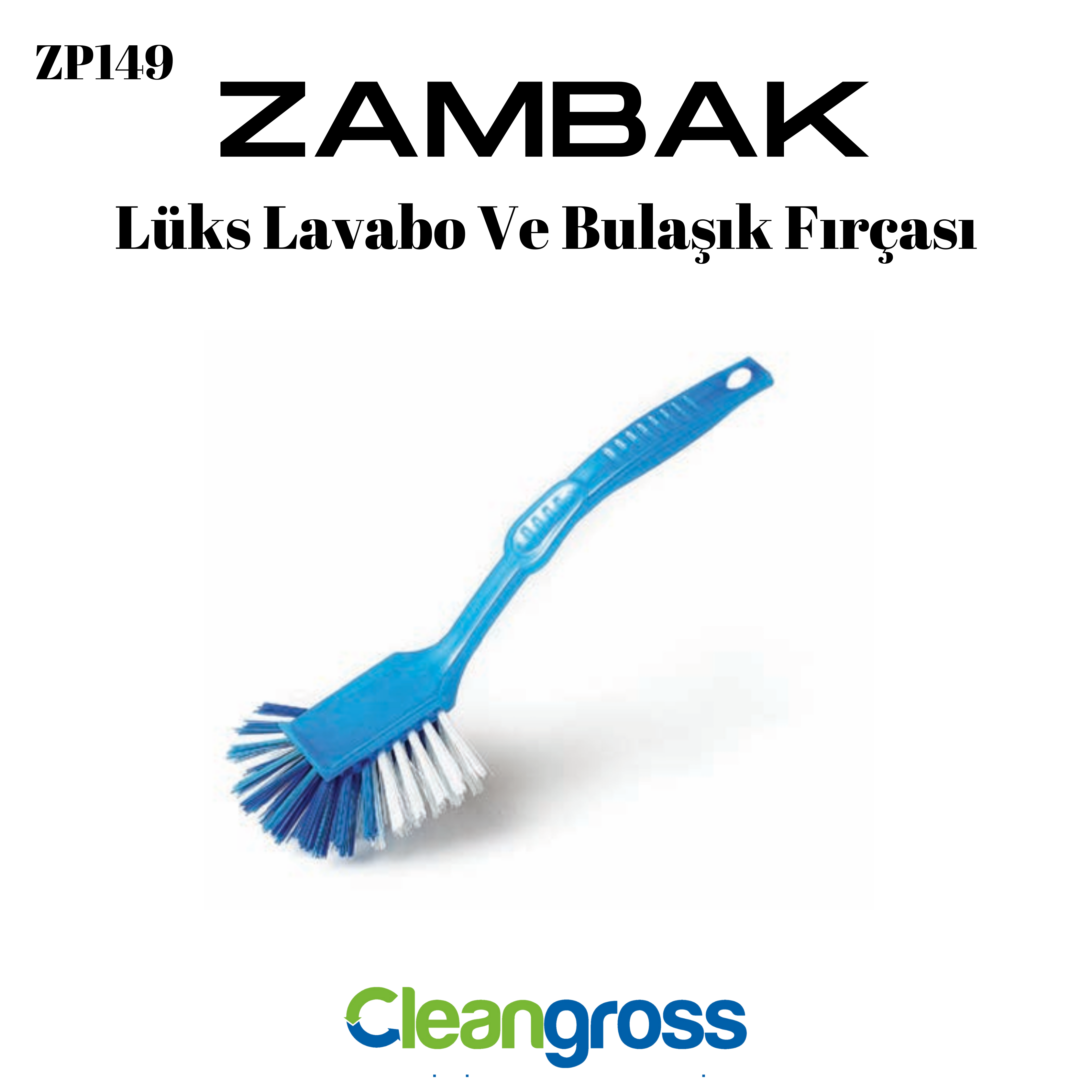 Zambak Lüks Lavabo Ve Bulaşık Fırçası