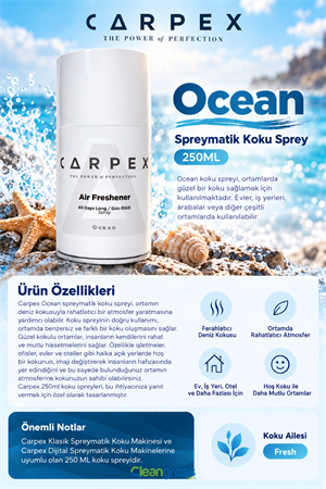 CARPEX Ocean - Spreymatik Koku Sprey 250 ml.
