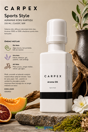 Carpex Sports Style Auramax Koku Kartuşu 250 ML Classic Seri