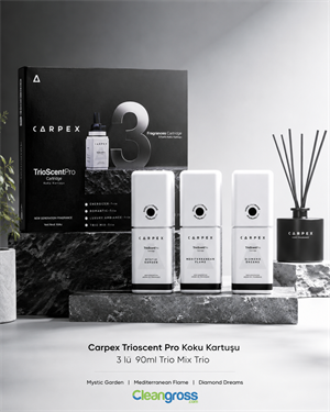 Carpex Trioscent Pro Koku Kartuşu  3 lü 90ml Trio Mix Trio