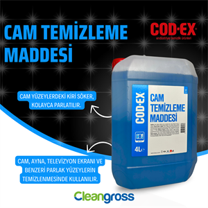 COD-EX Cam Temizleme Maddesi 4 L