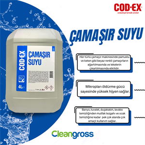 COD-EX Çamaşır Suyu 4 L
