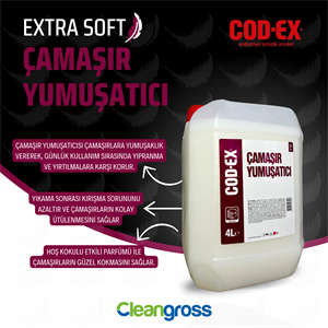 COD-EX Çamaşır Yumuşatıcı 4 L