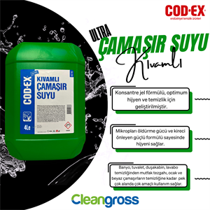 COD-EX Kıvamlı Çamaşır Suyu 4 L