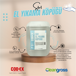 COD-EX Sıvı El Köpüğü 4 L