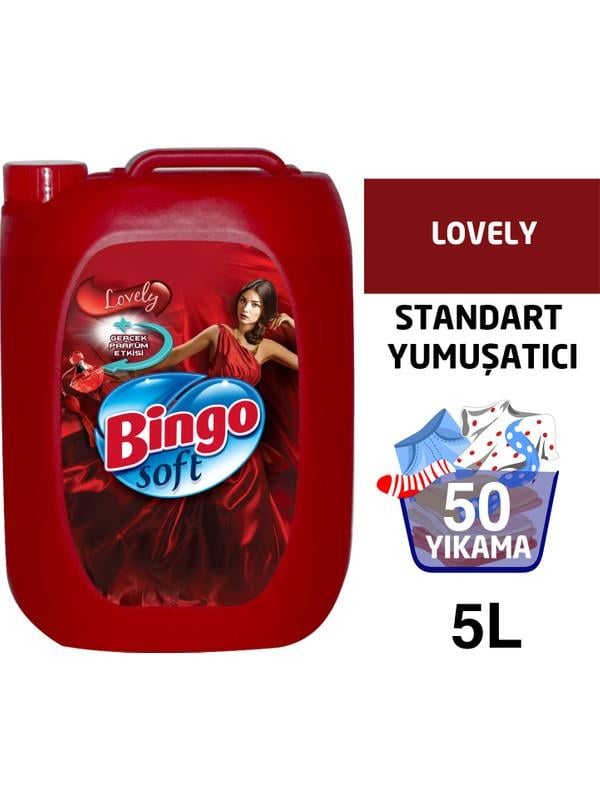 Bingo Soft Lovely Çamaşır Yumuşatıcı 5 L
