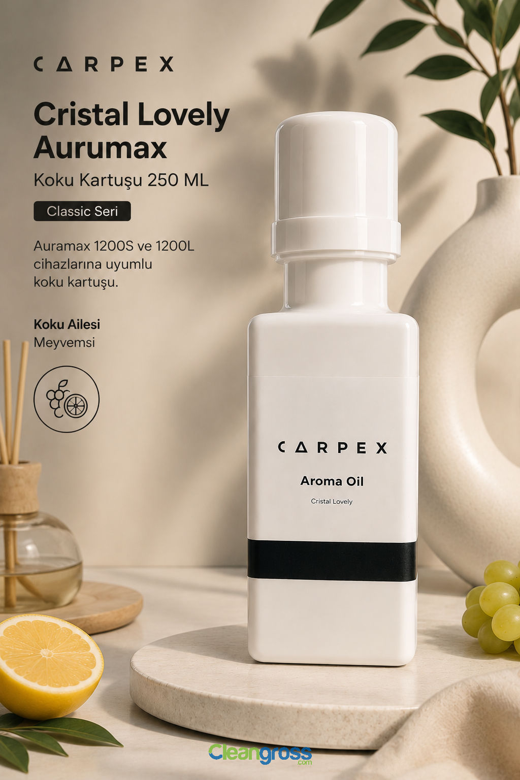 Carpex Cristal Lovely Auramax Koku Kartuşu 250 ML