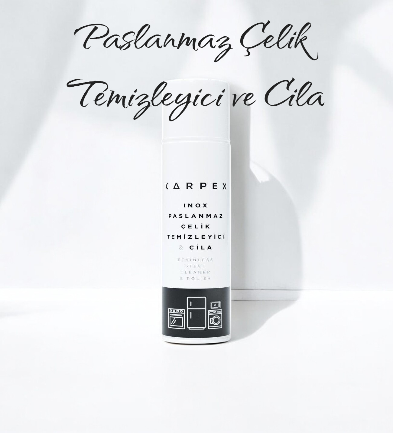 Carpex Inox Paslanmaz Çelik Temizleyici & Cila 500 Ml