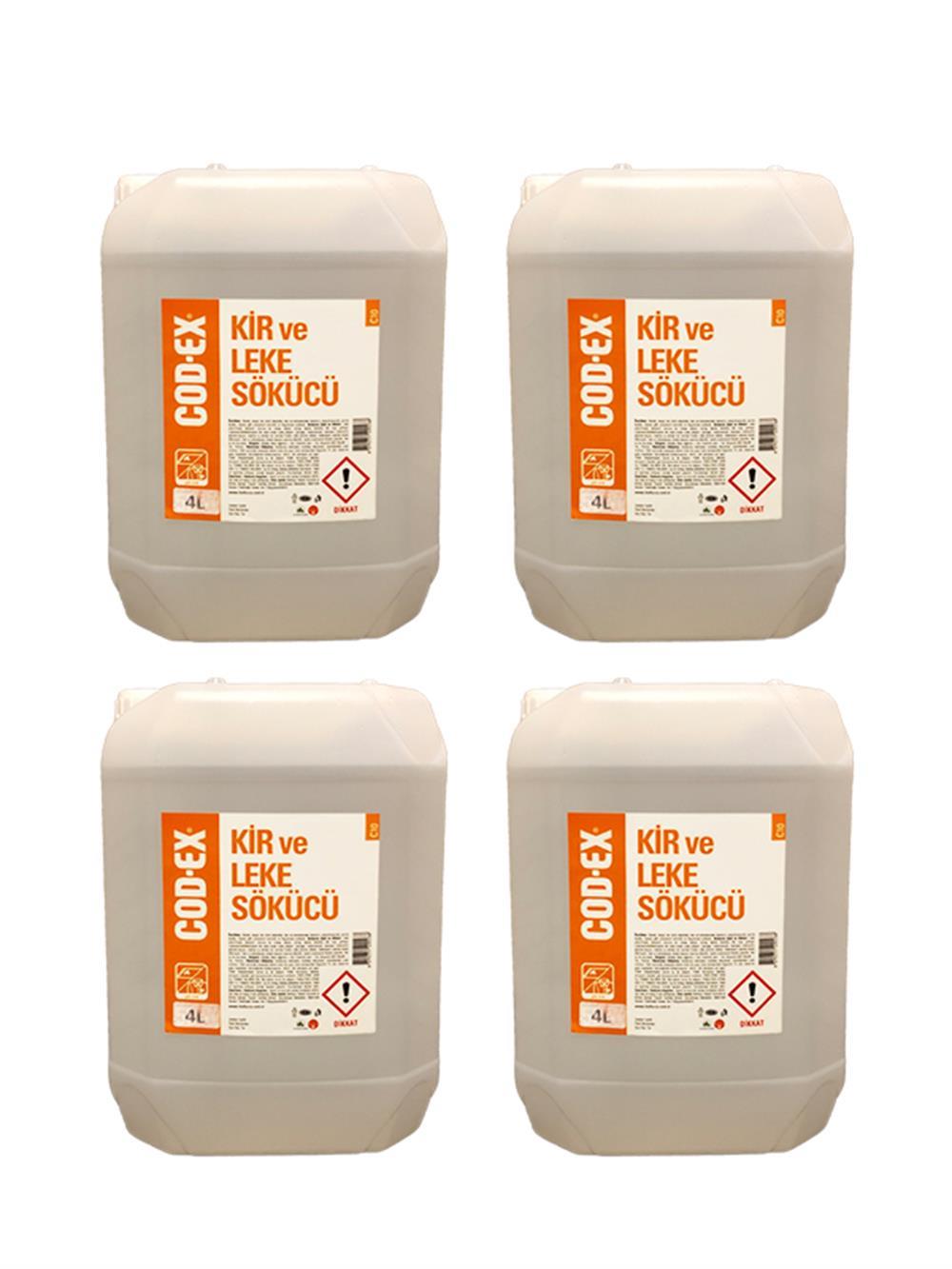 COD-EX Kir Ve Leke Sökücü 4 L x 4 Adet