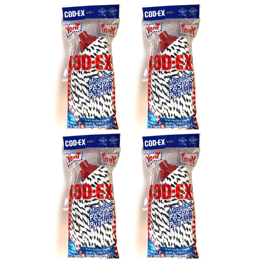 COD-EX Microfiber Paspas Püskülü 4 lü