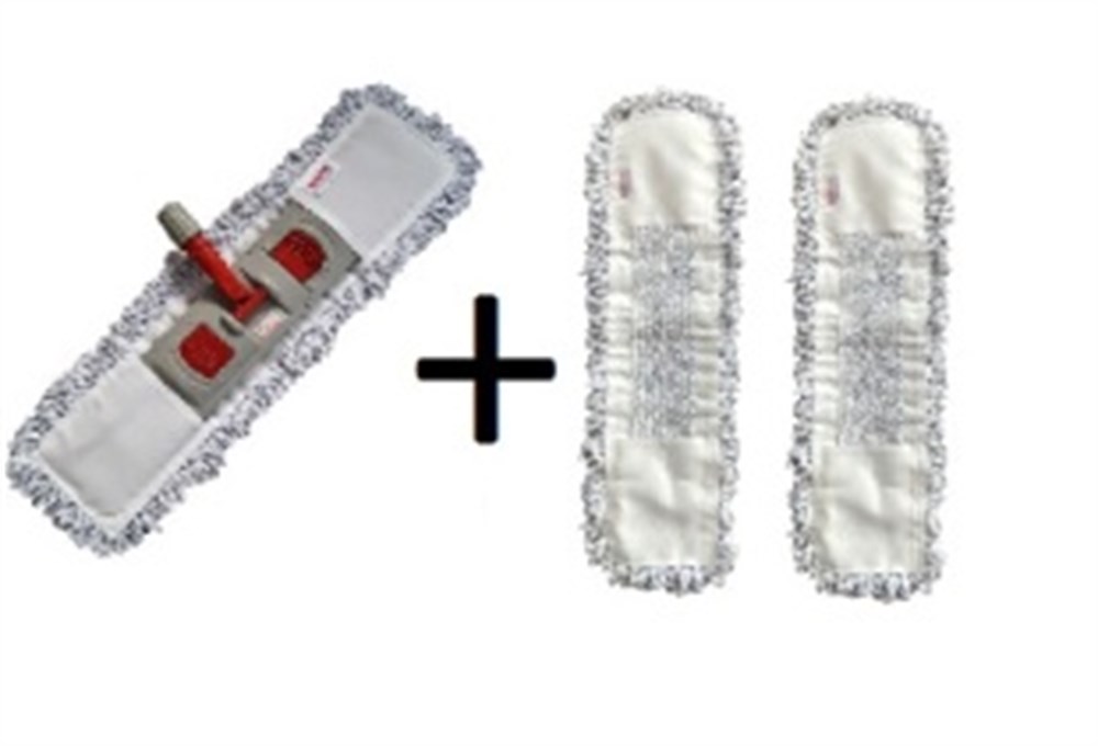 Cod-Ex Mikrofiber Mop Takımı 60 cm + 2 Yedek Mop