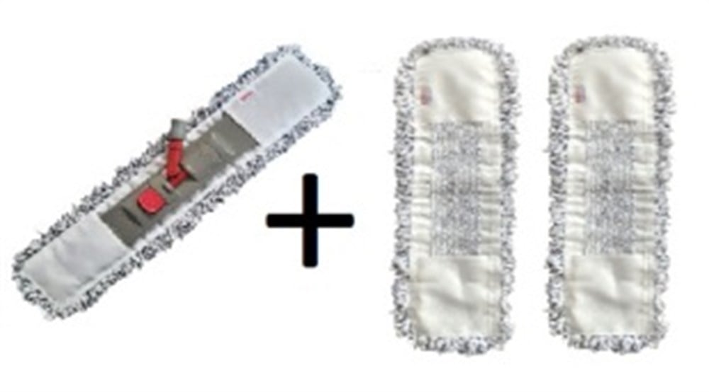 Cod-Ex Mikrofiber Mop Takımı 80 cm + 2 Yedek Mop