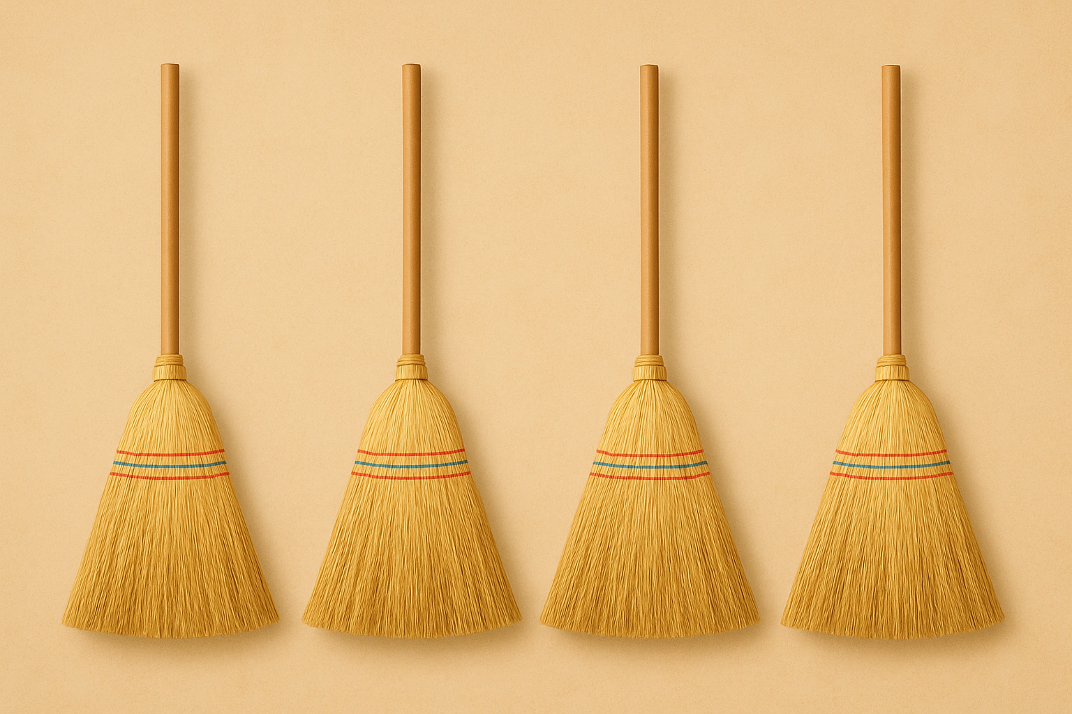 COD-EX Saplı Çalı Ot Süpürge x 4 Adet