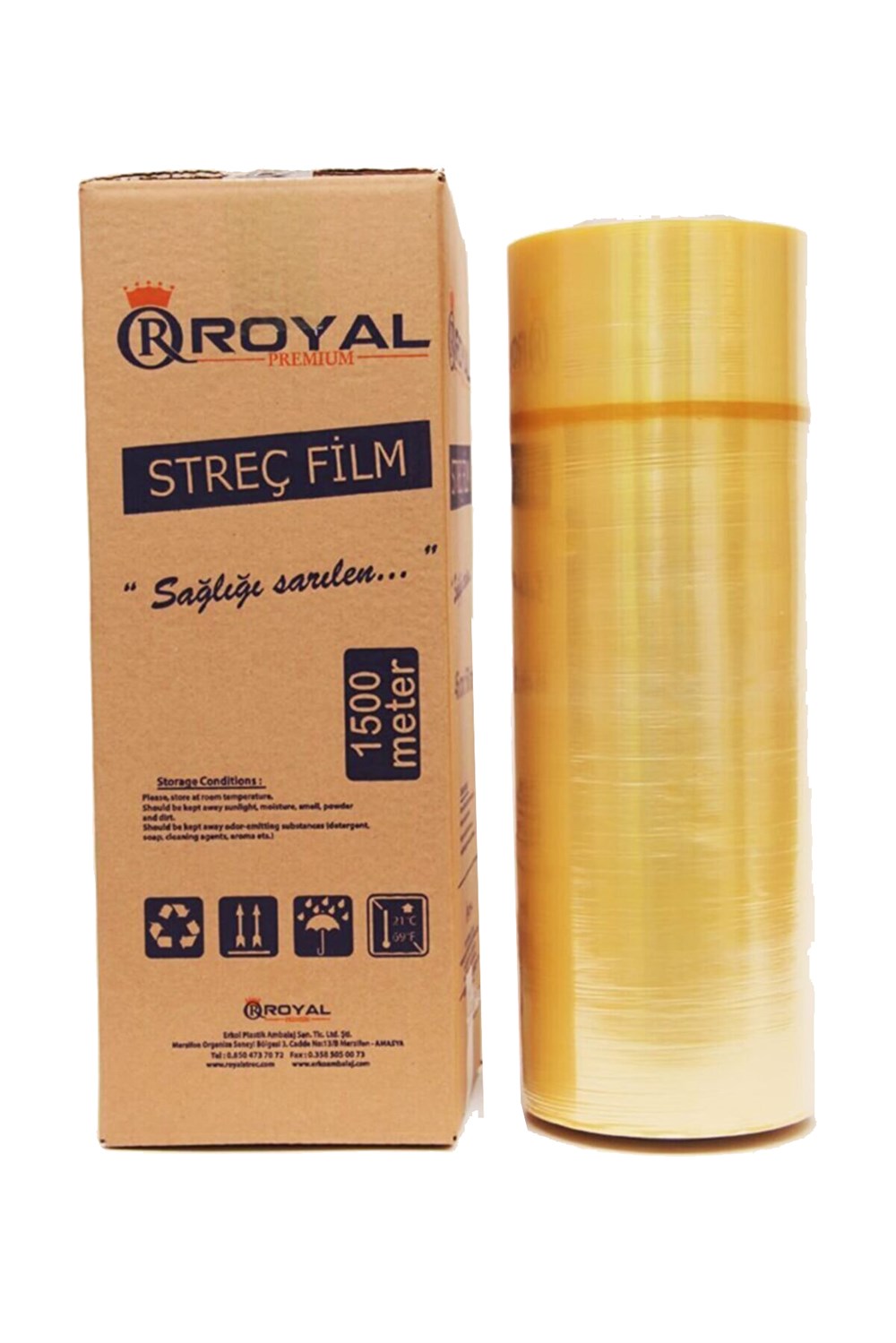 Royal Streç Film 45x1500 - 8 Mikron