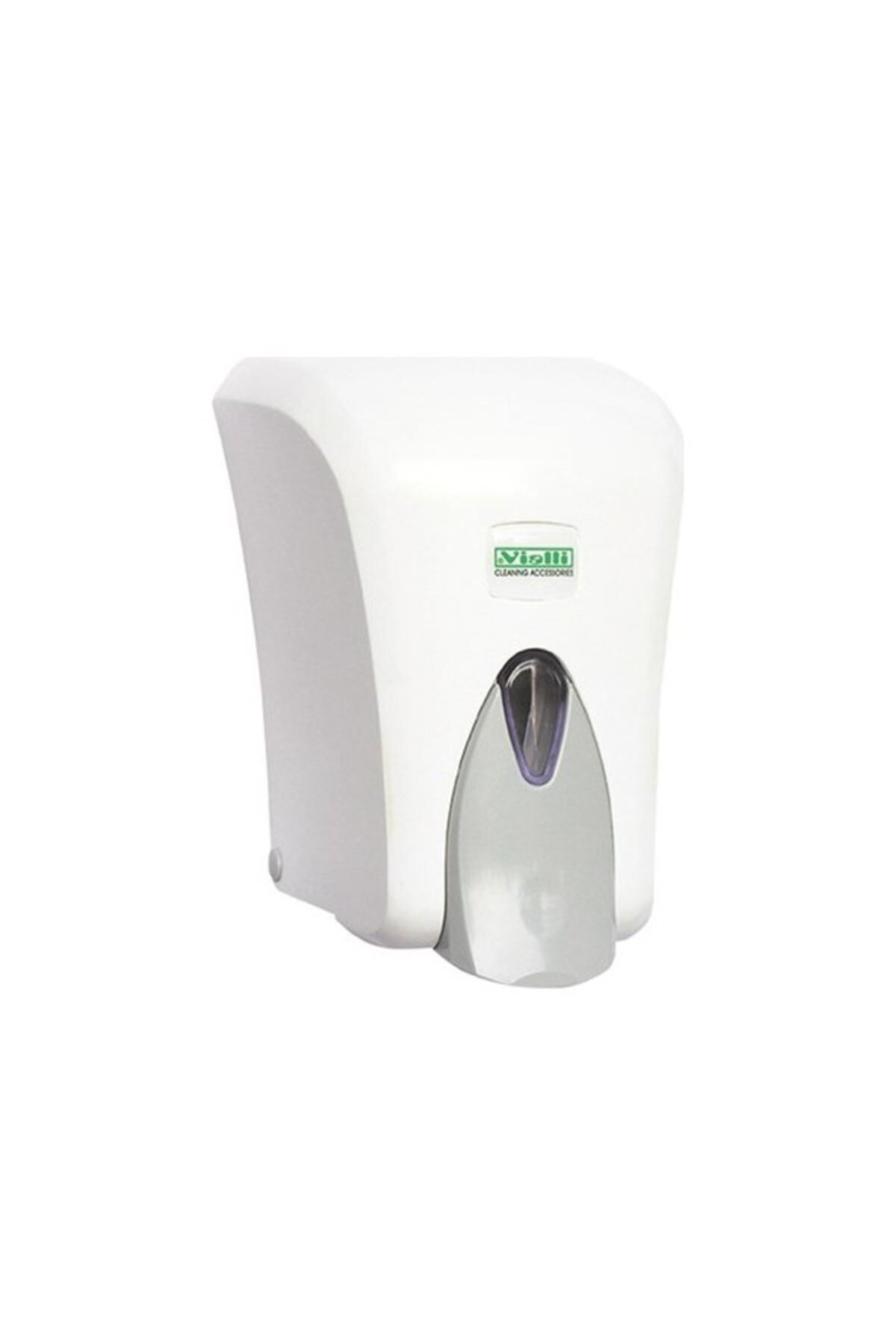 Vialli F6 Hazneli Köpük Sabun Dispenseri 1000 ml Beyaz