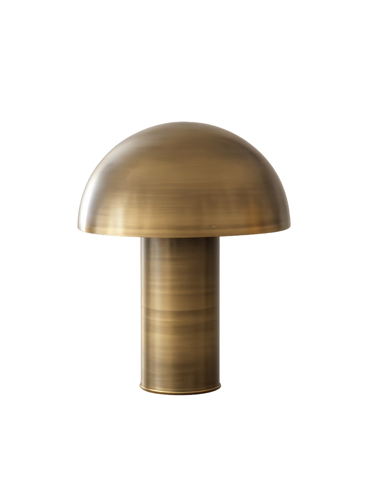 Gold Mushroom Lamp