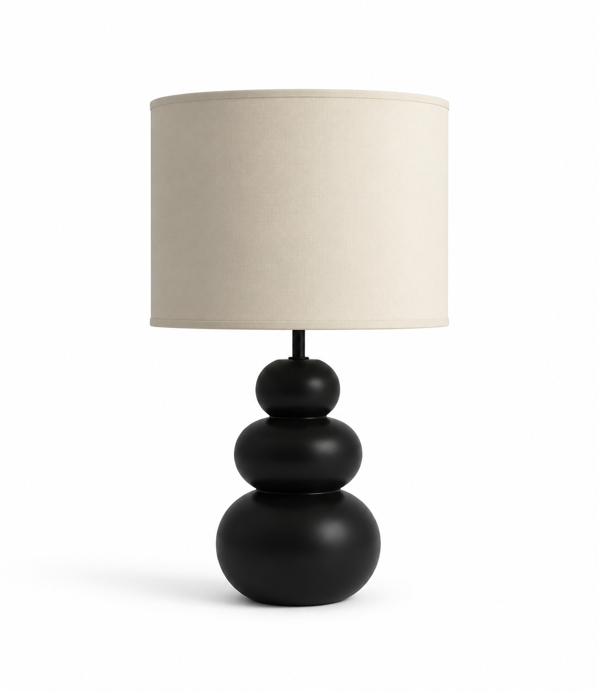 Siyah Pebble Lamp
