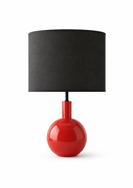 Beyaz Chimpanzee Lamp