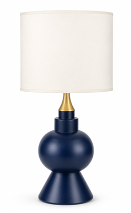 Lacivert Japandi Lamp