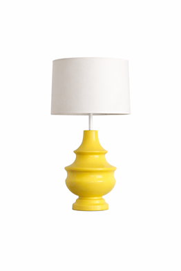 Sarı Ahşap Lescott Lamp