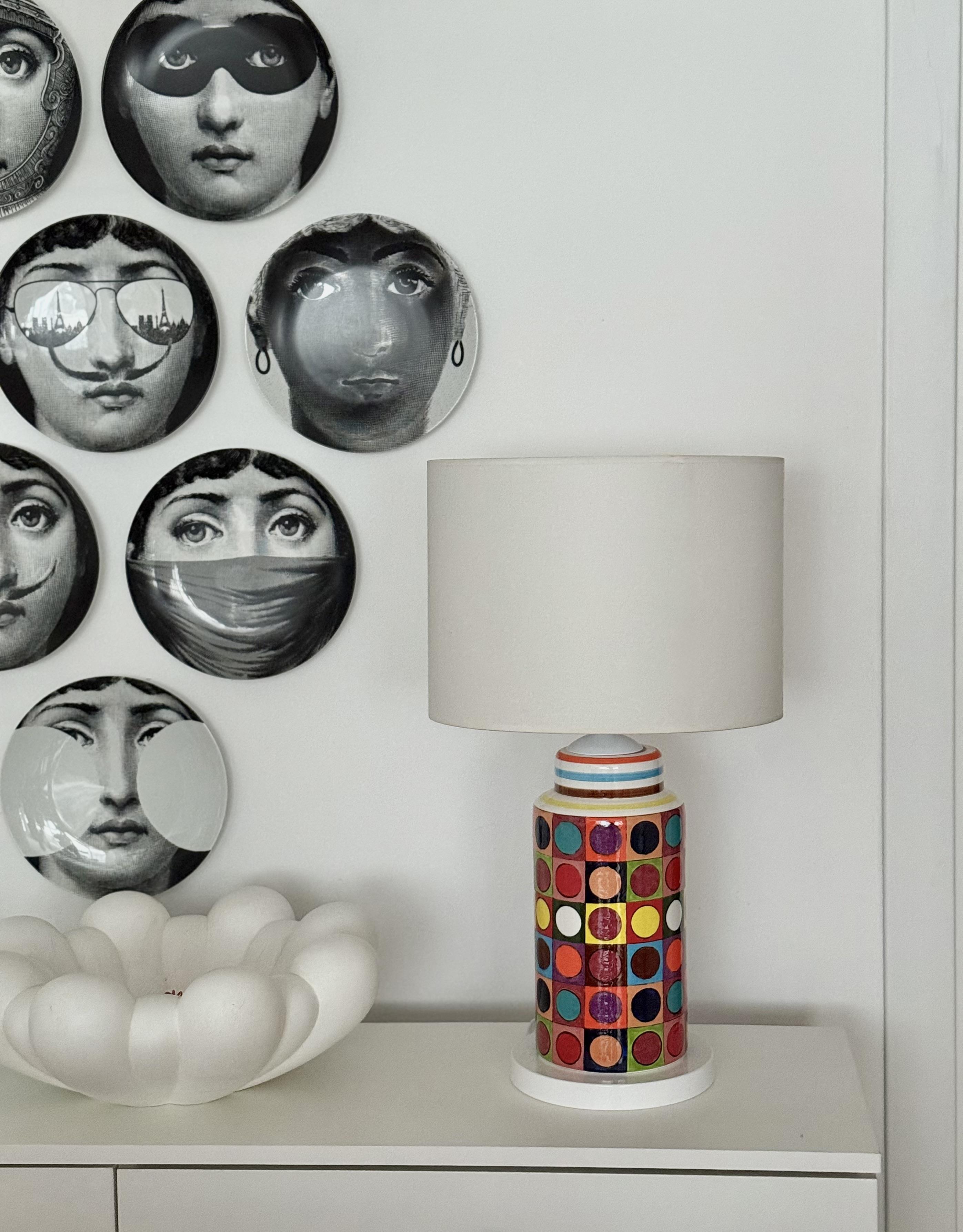 Dobovi El Yapımı Seramik Abajur