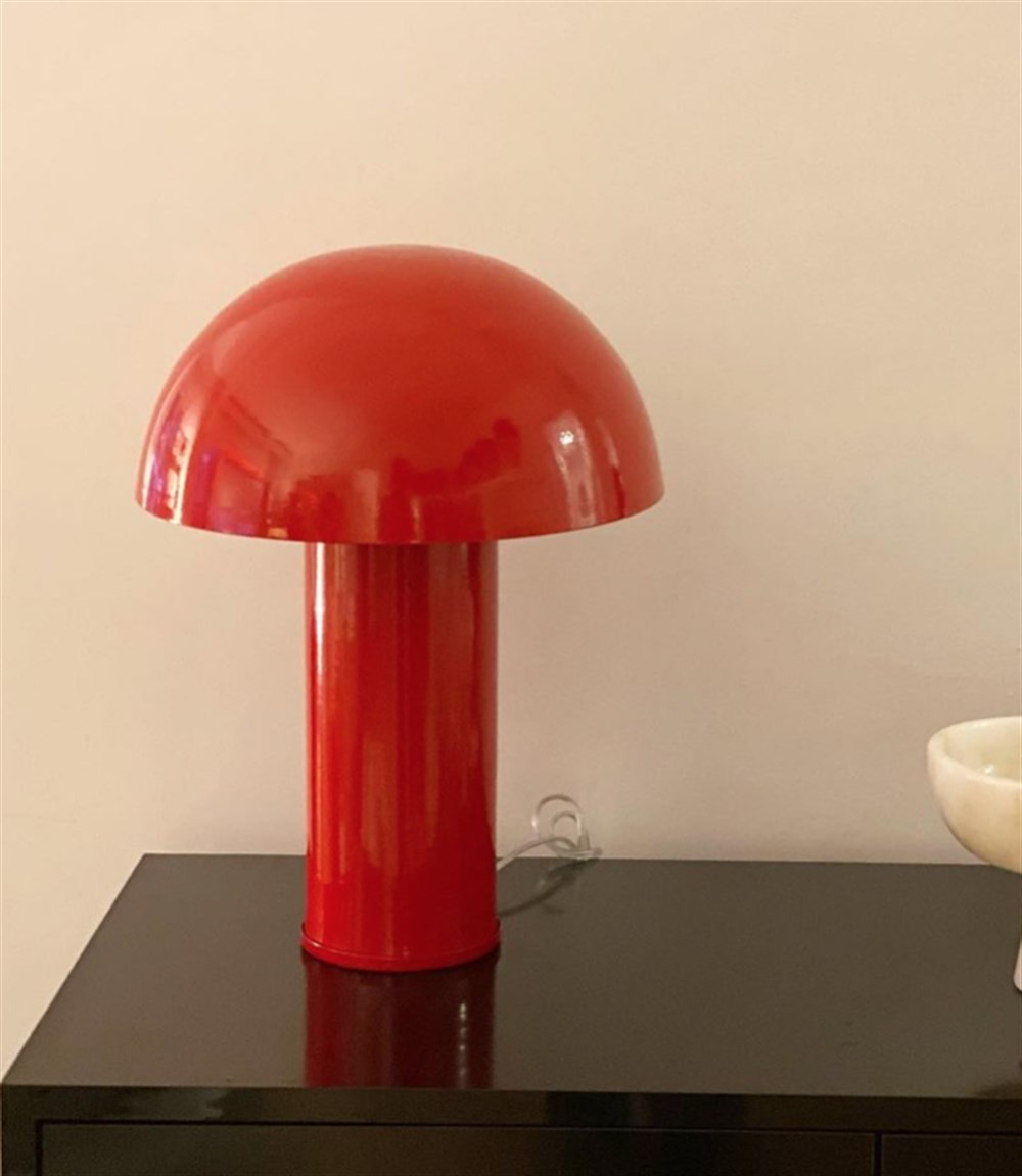 Kırmızı Mantar Abajur