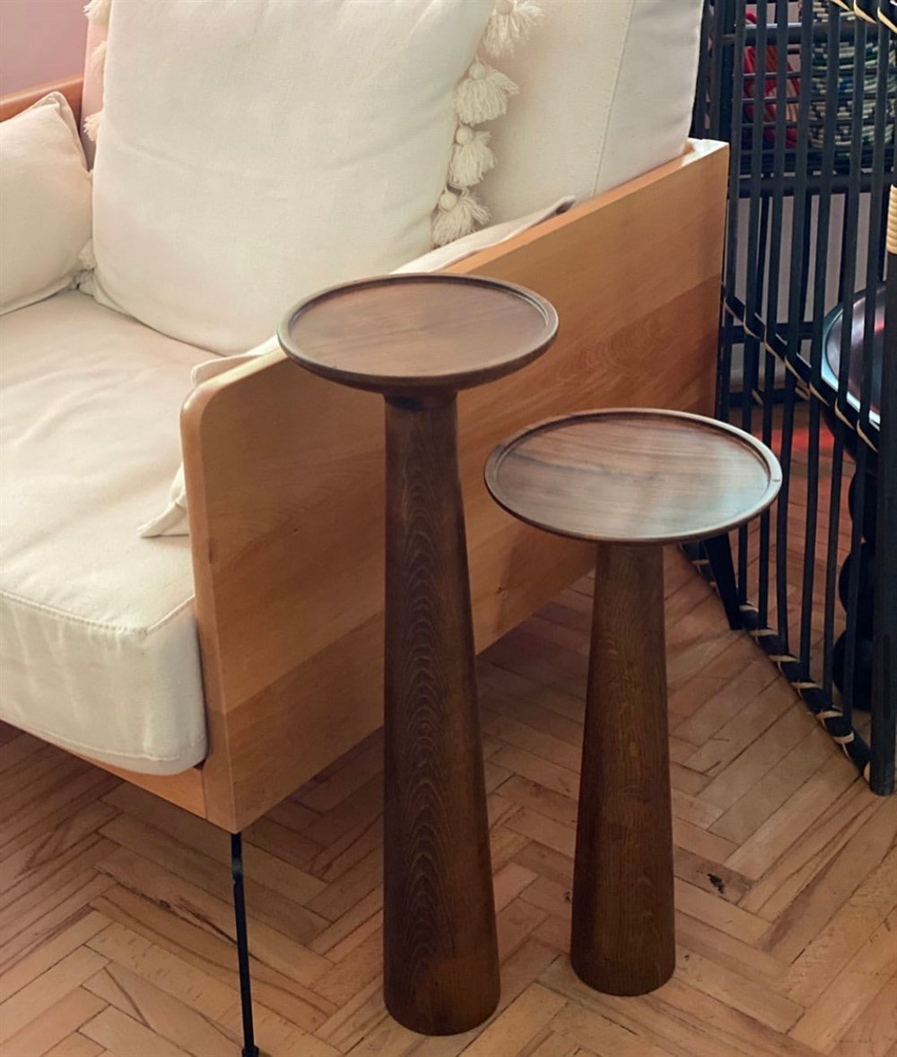 Mantar mini kahve sehpası