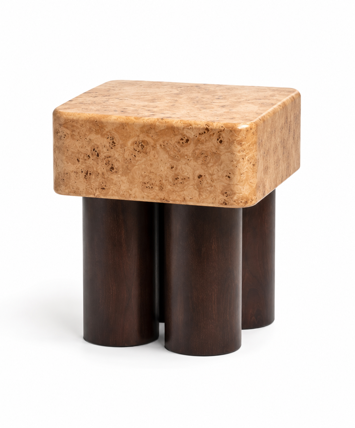 Mazel Turin Table Ahşap Yan Sehpa