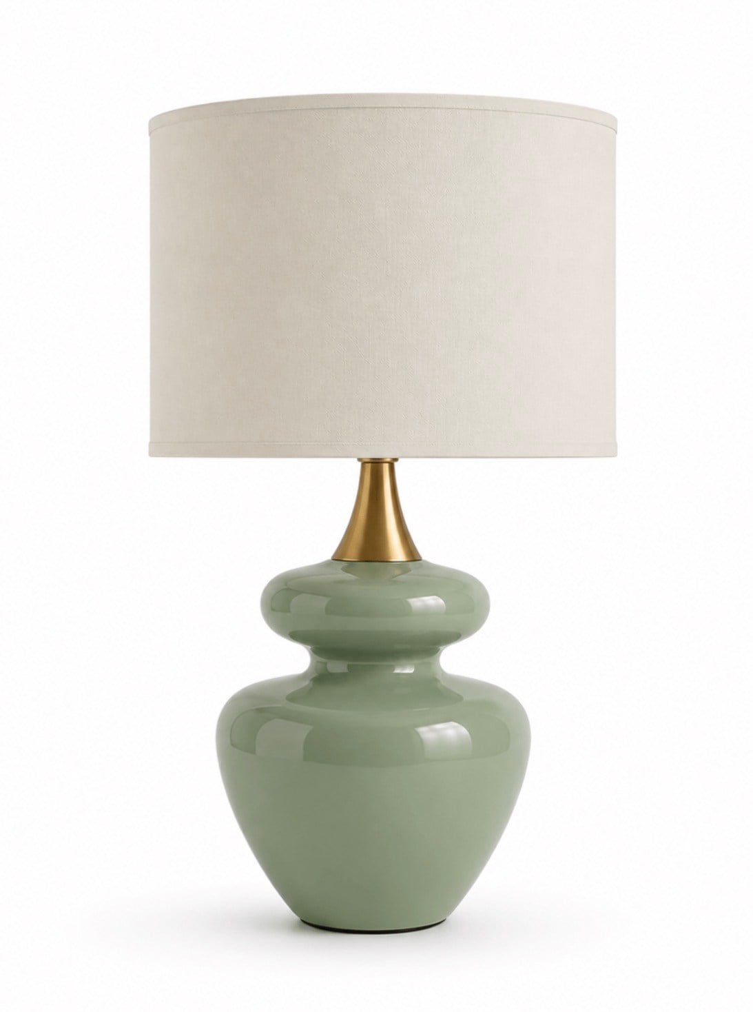 Mint Ahşap El Yapımı Fiola Magnolia Abajur