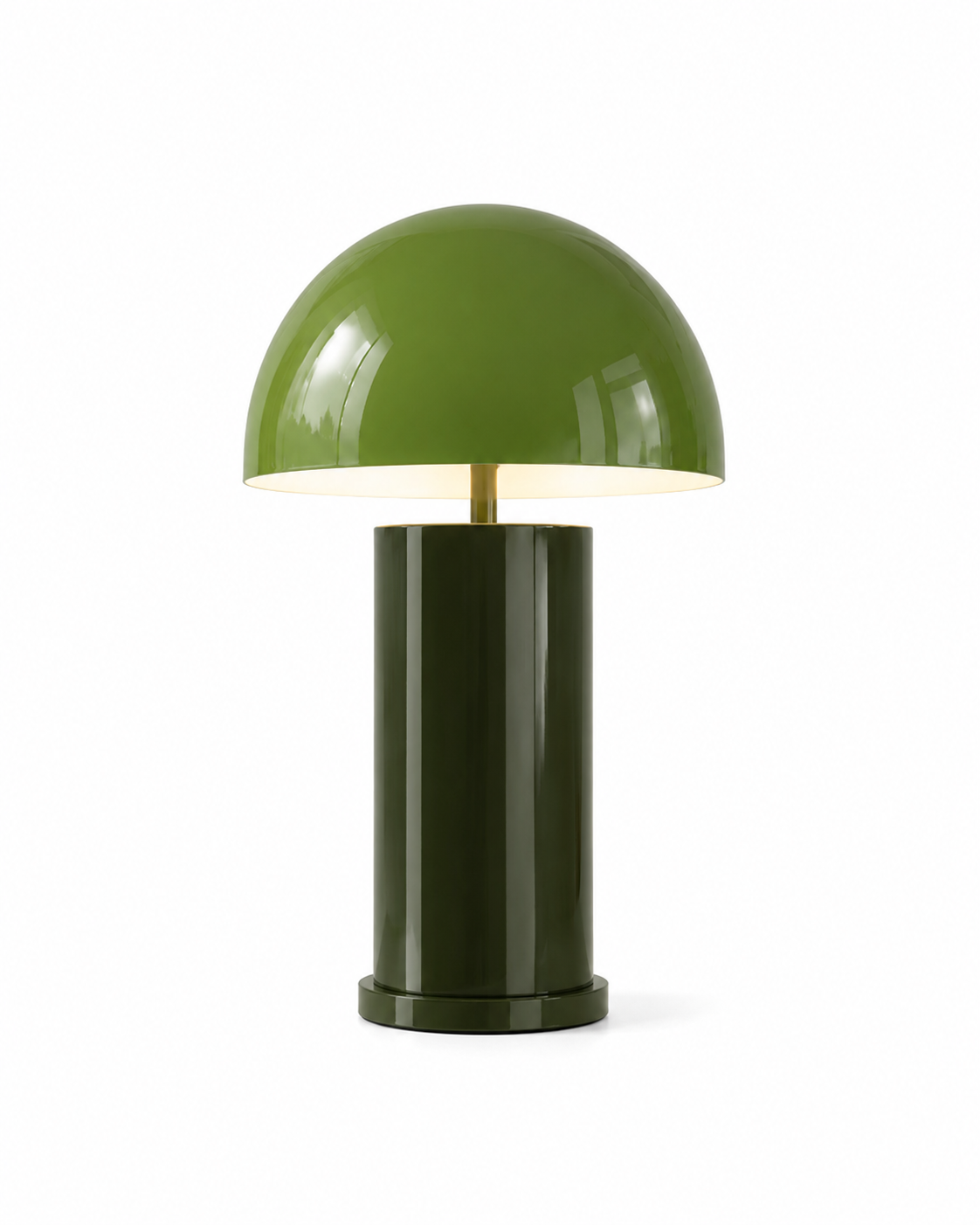 Mushroom Metal Yeşil Çok Renkli Abajur