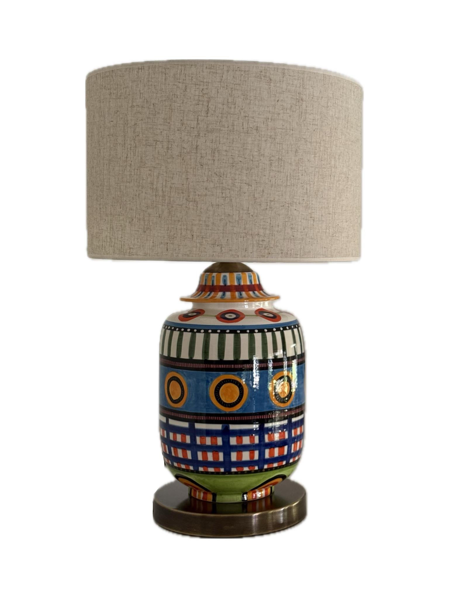 Scala el yapımı seramik abajur