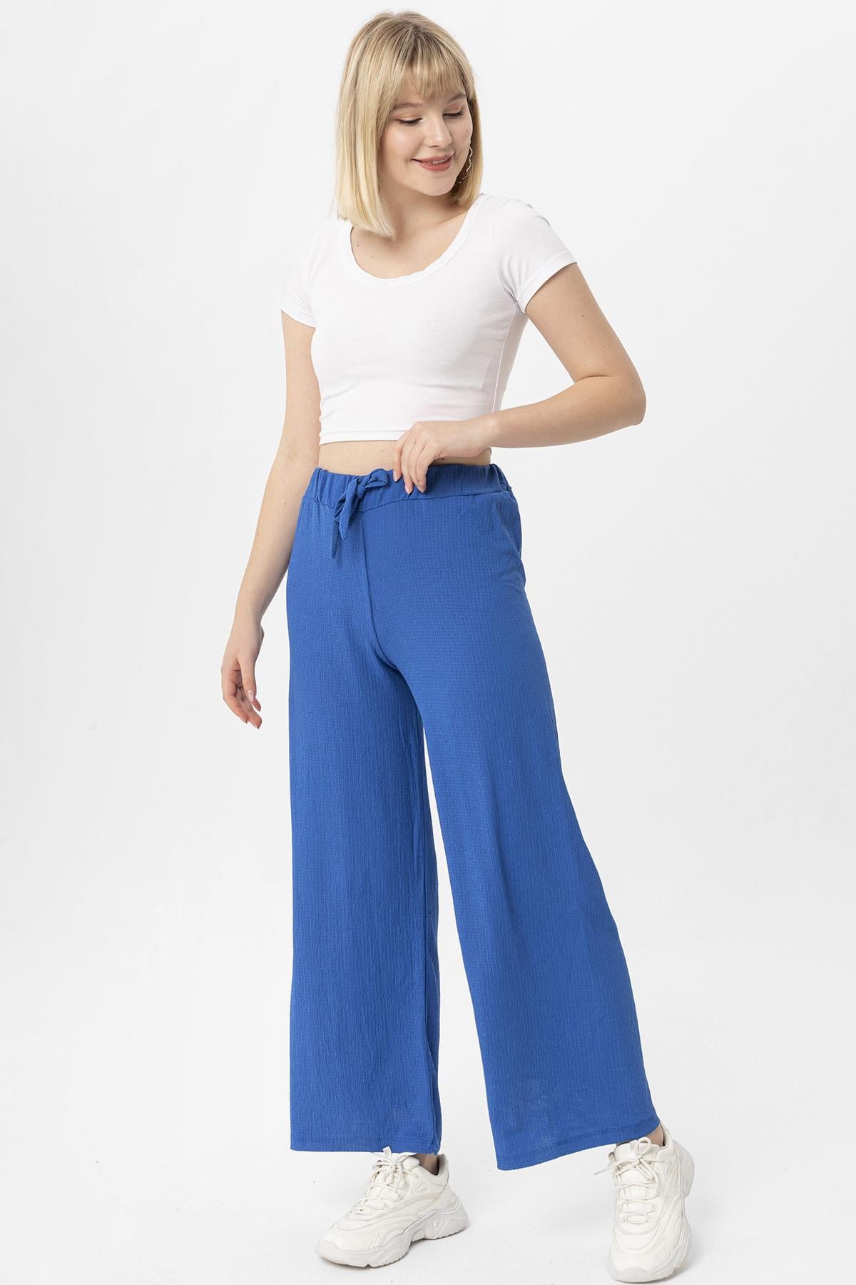 Kadın Bol Paça Pantolon 260345 -