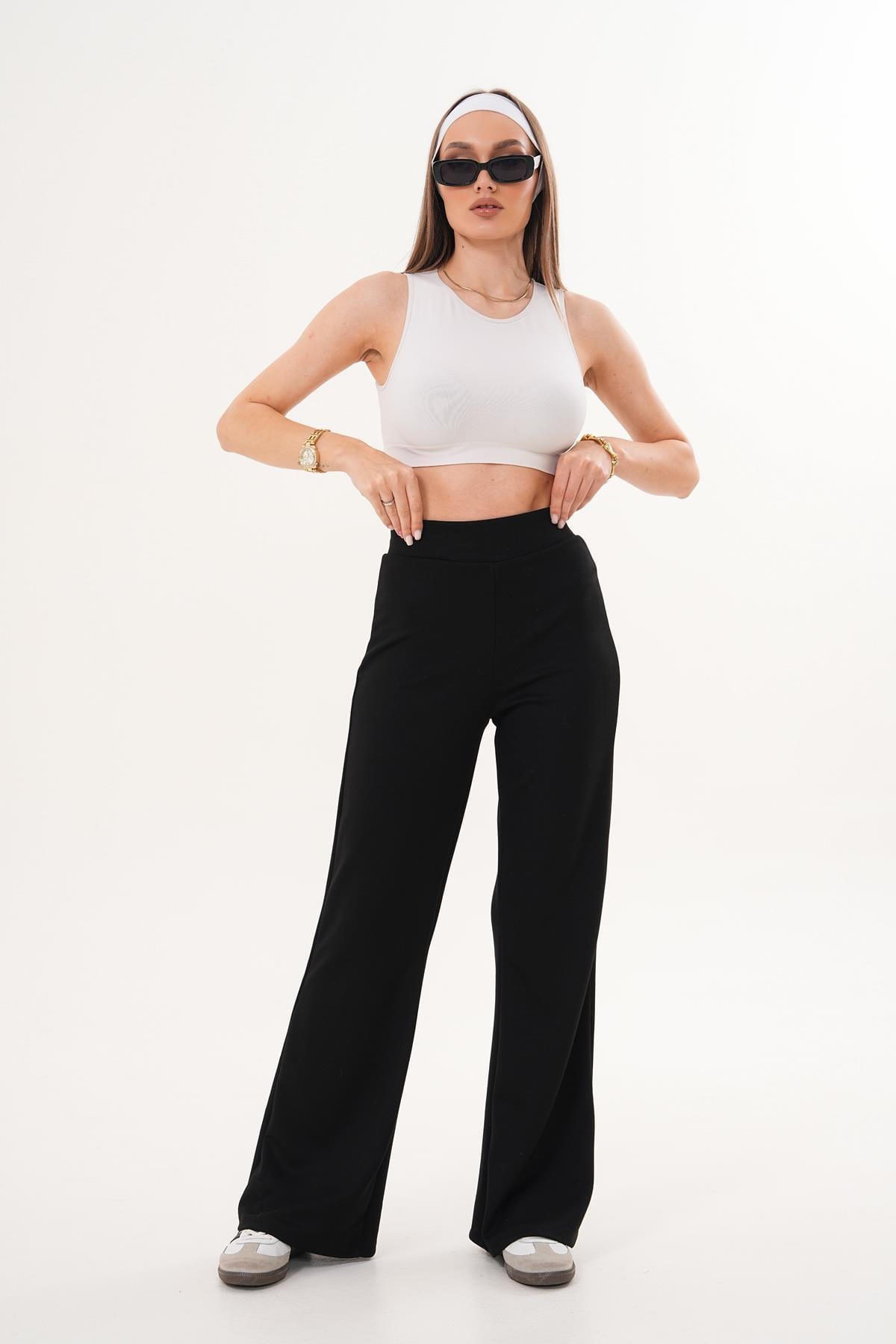Kadın Bol Paça Pantolon 255357 -