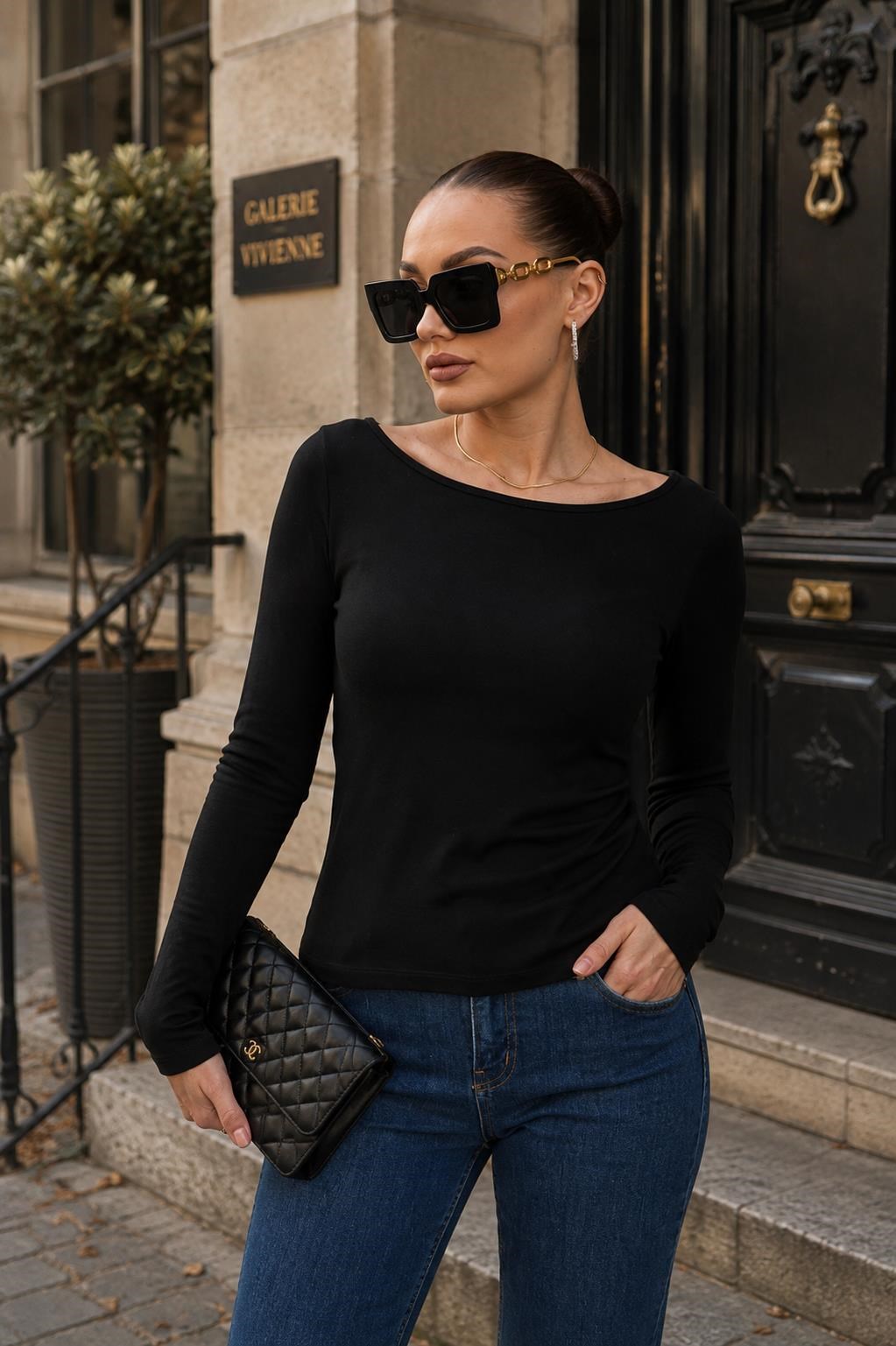 Kadın Kayık Yaka Modal Badi 265086 -