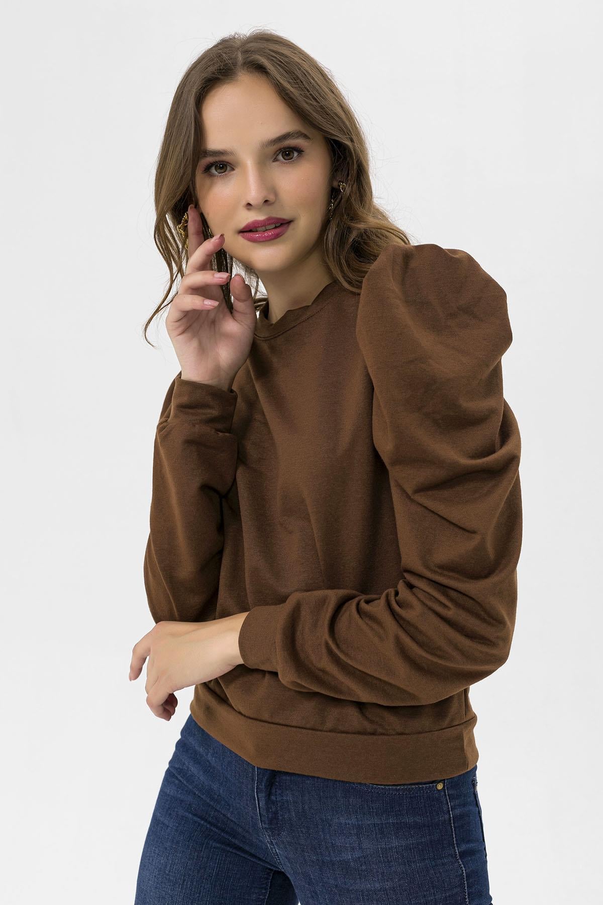Kadın Prenses Kol Sweatshirt 235085 -