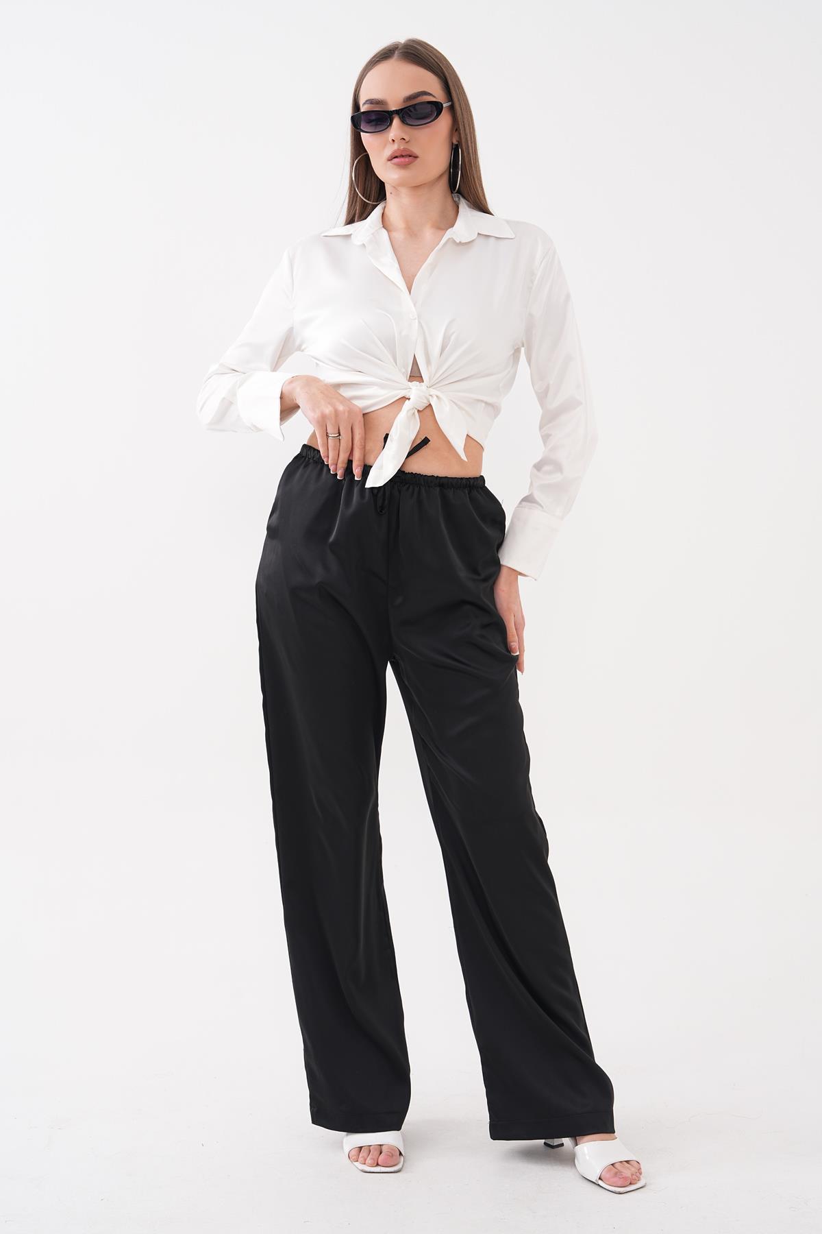 Kadın Saten Pantolon 260438 -